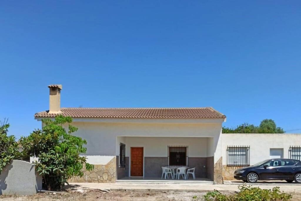 Villa Rustica Privada Con Gran Chalet Y Piscina Elx Buitenkant foto