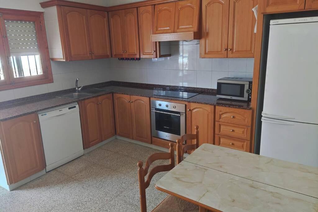 Villa Rustica Privada Con Gran Chalet Y Piscina Elx Buitenkant foto