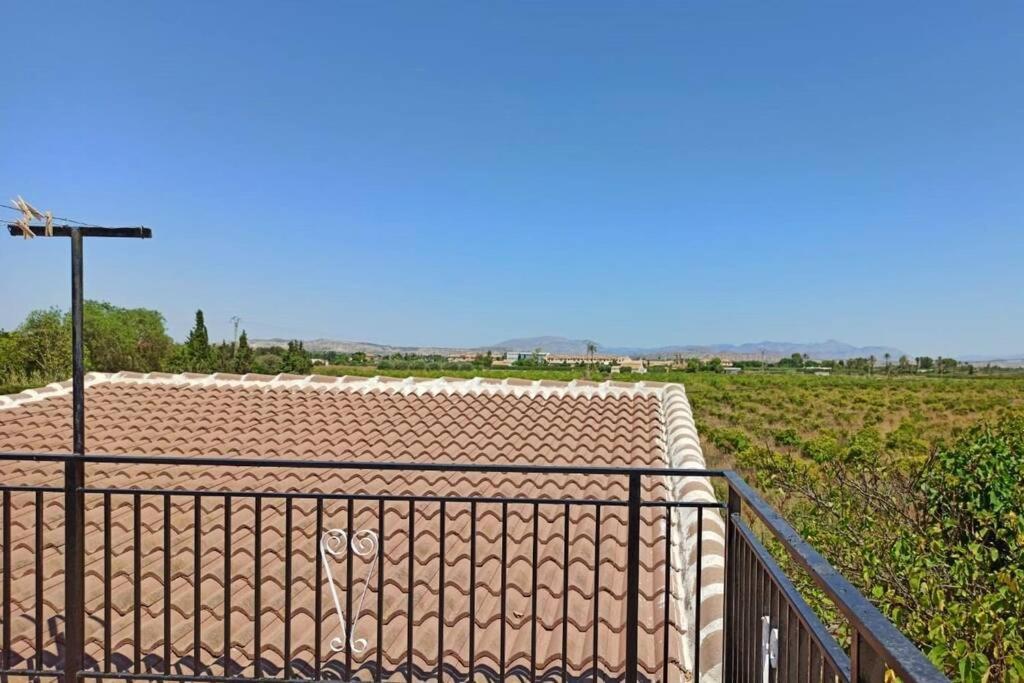 Villa Rustica Privada Con Gran Chalet Y Piscina Elx Buitenkant foto