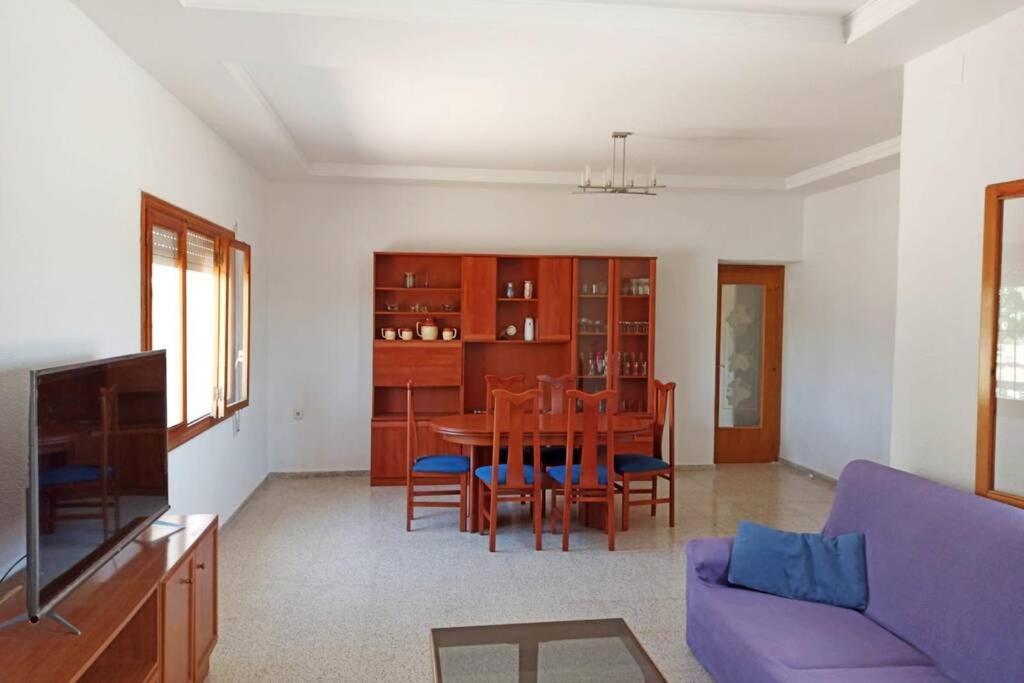Villa Rustica Privada Con Gran Chalet Y Piscina Elx Buitenkant foto