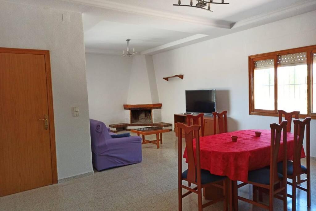 Villa Rustica Privada Con Gran Chalet Y Piscina Elx Buitenkant foto