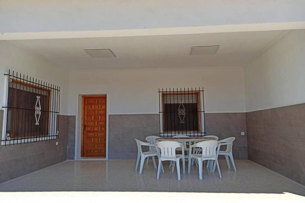 Villa Rustica Privada Con Gran Chalet Y Piscina Elx Buitenkant foto